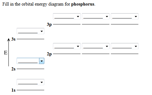 Solved Fill in the orbital energy diagram for the carbon | Chegg.com