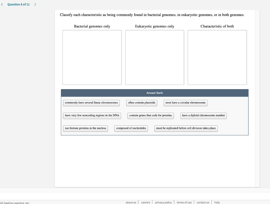 Solved Classify each characteristic as | Chegg.com