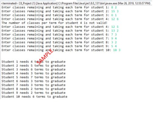 (terminated & Project) Dava Application C:Program Files Java je 1.8.0 131binjavaw.ce (Mar 26, 2019, 12:55:57 PM) Enter clas