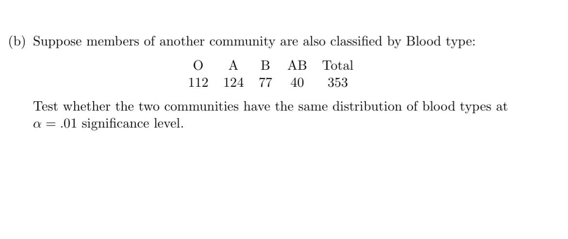 solved-the-members-of-a-community-are-classified-by-blood-chegg