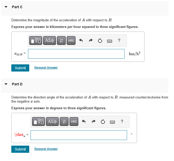 Solved At the instant shown in (Figure 1), car A has a speed | Chegg.com