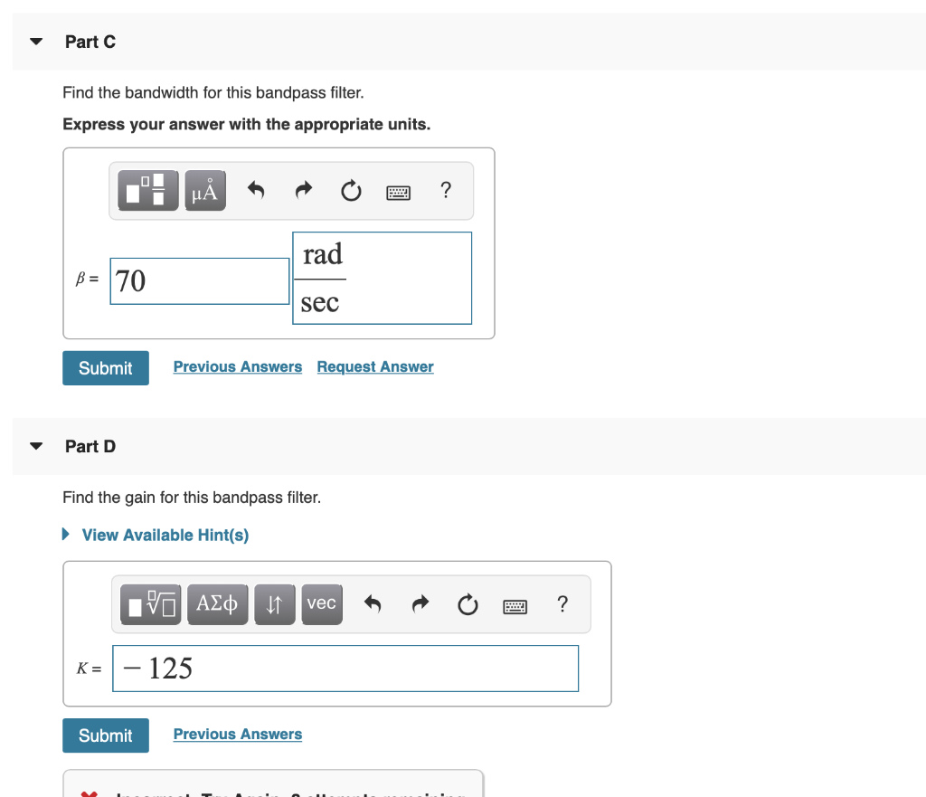 Solved Problem 12 A Review Constants Part A | Chegg.com