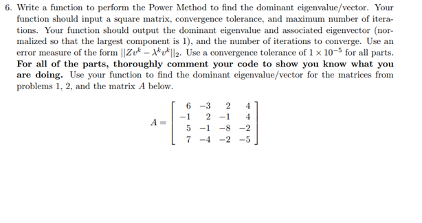 Solved 1. Solve by hand for the eigenvalues/eigenvectors of | Chegg.com