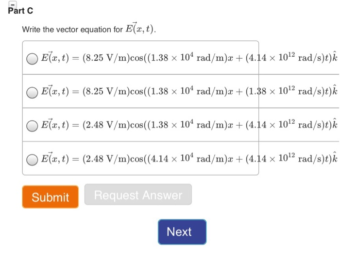 Solved An electromagnetic wave has a magnetic field given by | Chegg.com