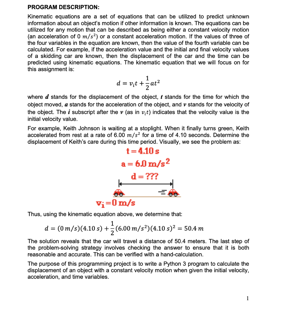 Calculating Speed, Distance, and Time: A Comprehensive Collection of Word  Problems Involving Kinematic Equations, PDF, Speed
