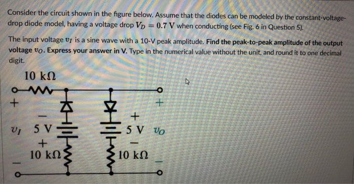 Solved Consider The Circuit Shown In The Figure Below. | Chegg.com