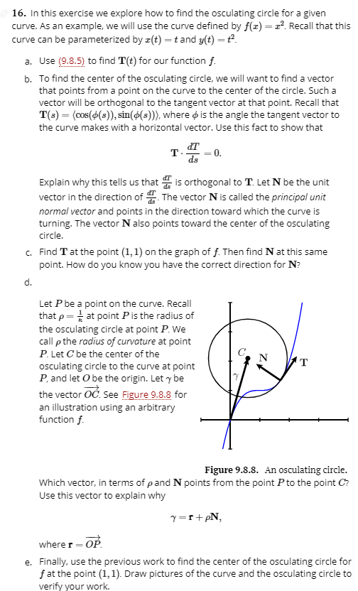 Solved 16. In this exercise we explore how to find the | Chegg.com