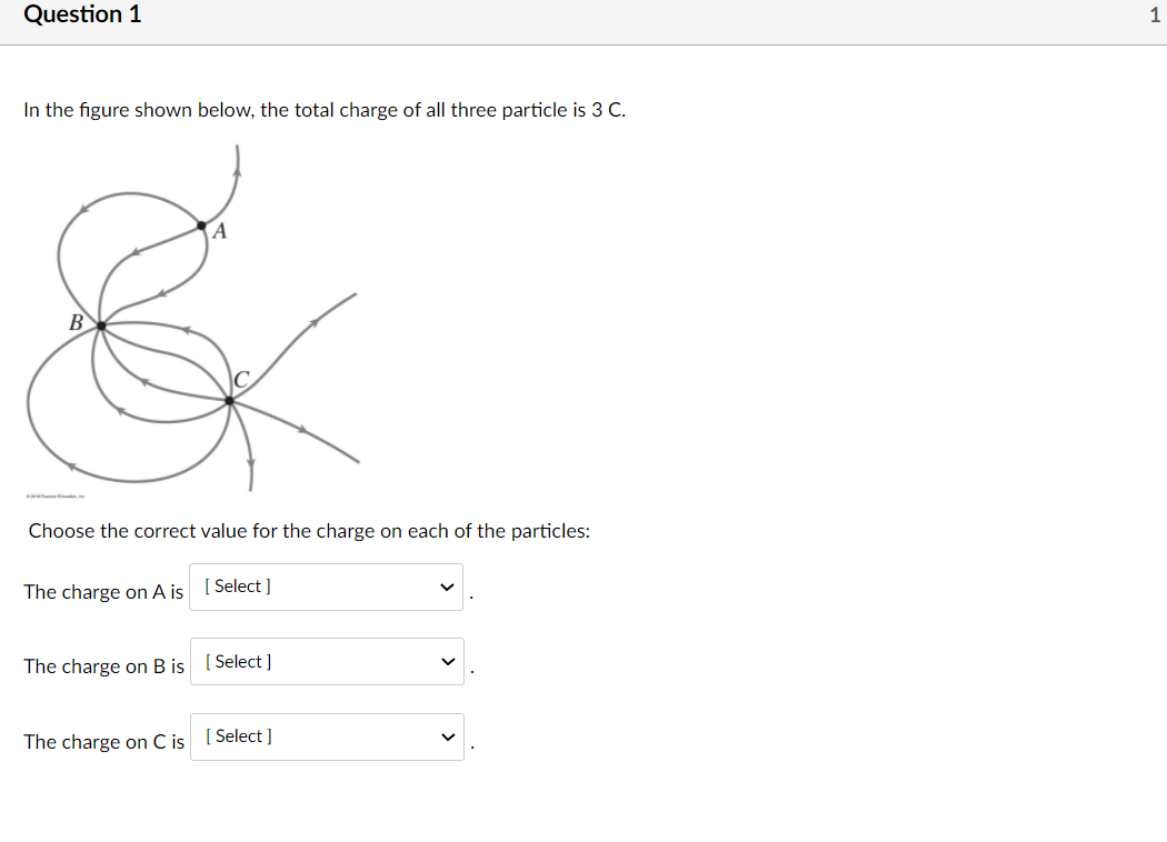 Solved Question 1 1 In the figure shown below, the total | Chegg.com