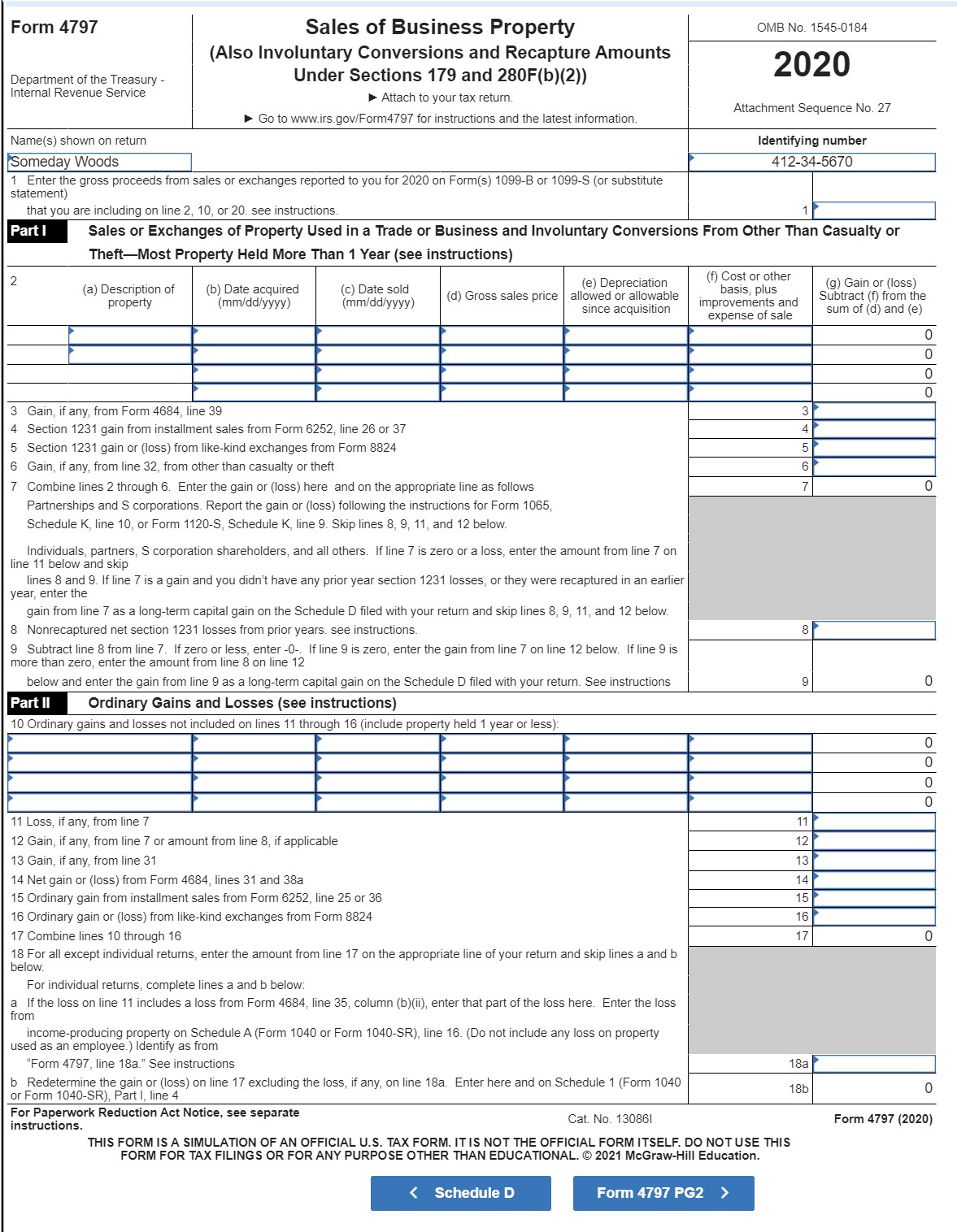 Required information Comprehensive Problem 11-73 (LO | Chegg.com