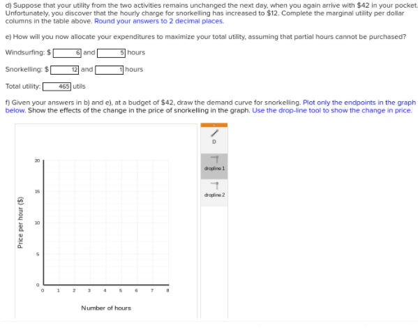 Solved Please answer part g and f. Draw the graph and the | Chegg.com
