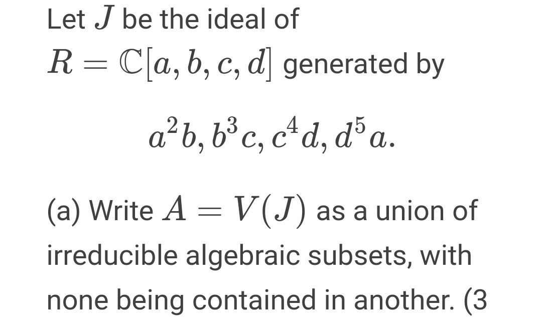 Solved Following Are An Example For This Type Of | Chegg.com