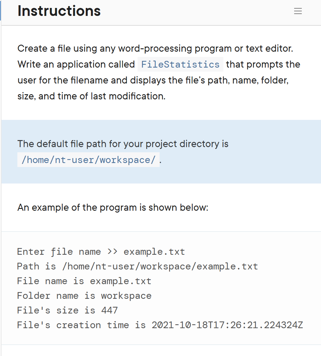 Solved I need help creating this java program. I have the | Chegg.com