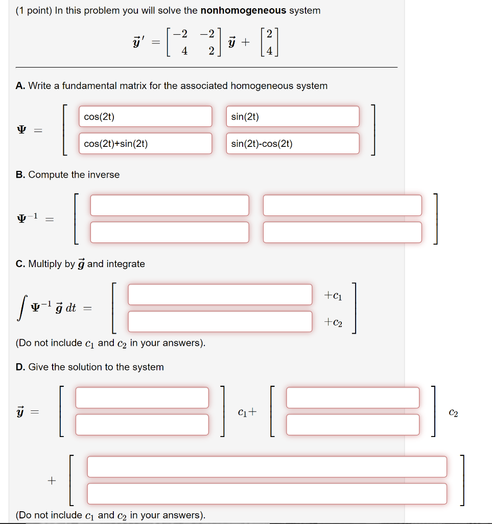 Solved Could you please help me with this problem? I have | Chegg.com
