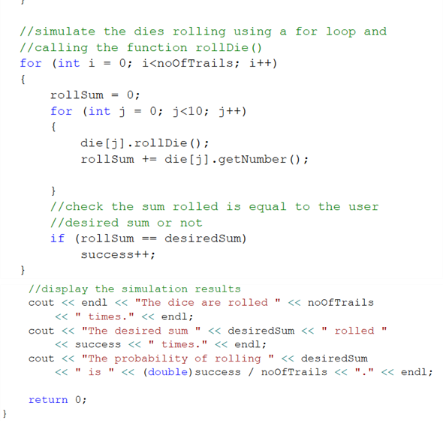 arrays - Dice Rolling, 2 die, c++, unexpected result - Stack Overflow