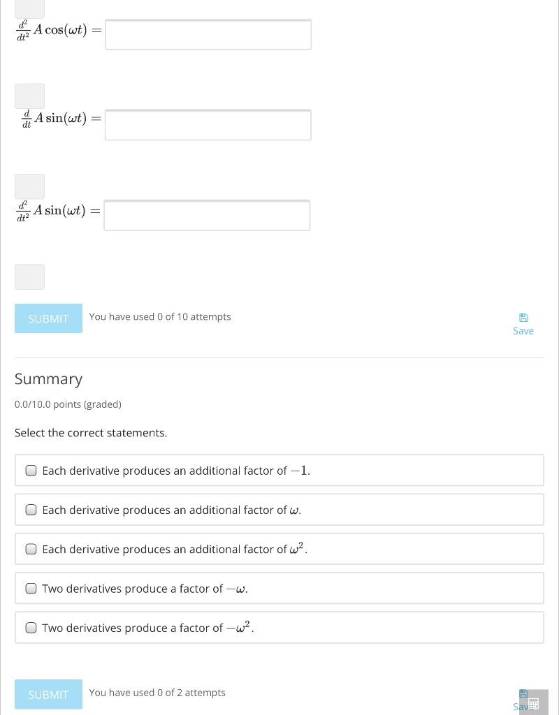 Solved H: Harmonic Oscillator - Harmonic Solutions Bookmark | Chegg.com