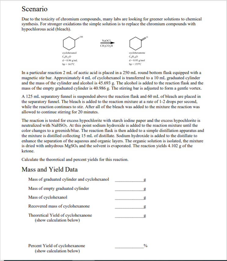 Solved Scenario Due To The Toxicity Of Chromium Compounds Chegg Com   PhpQPds6j 