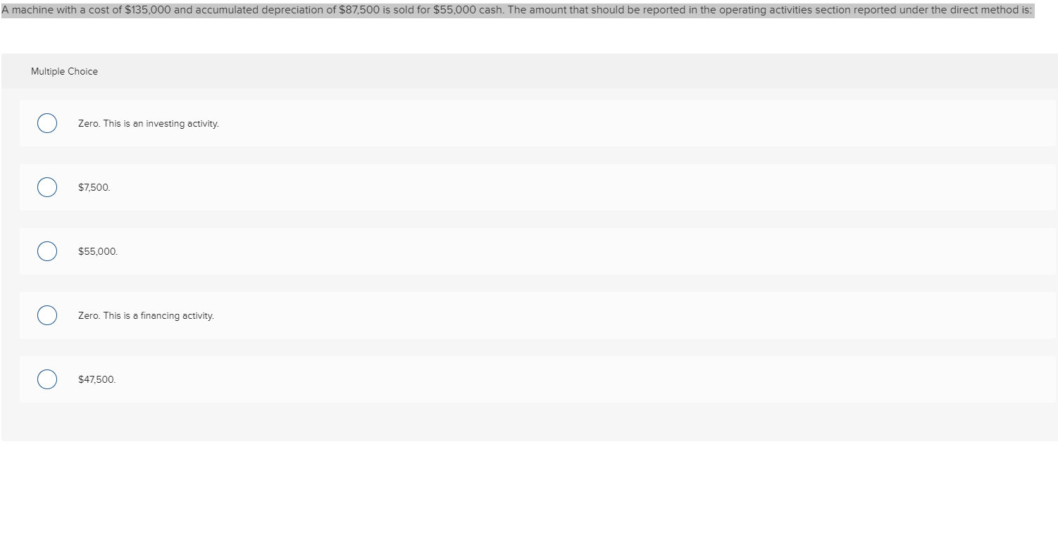 Solved A Machine With A Cost Of 135 000 And Accumulated Chegg solved-a-machine-with-a-cost-of-135-000-and-accumulated-chegg
