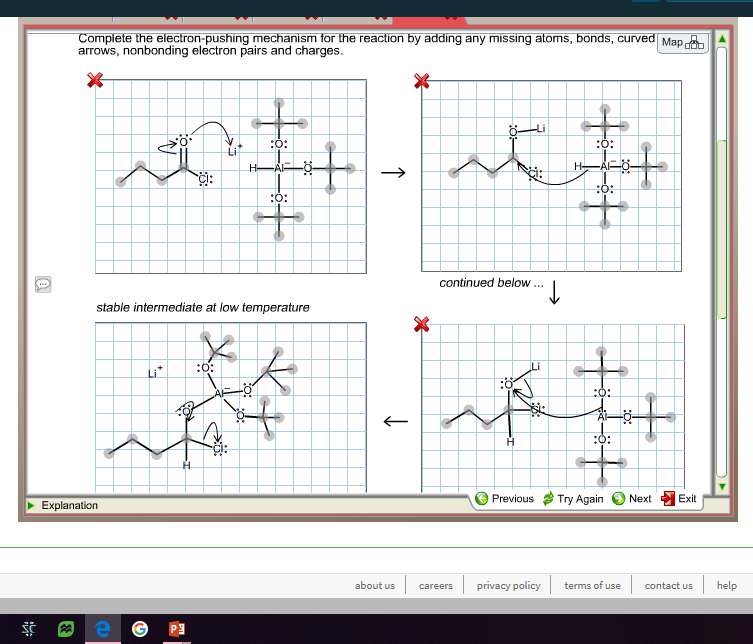 Solved Complete the electron-pushing mechanism for the | Chegg.com