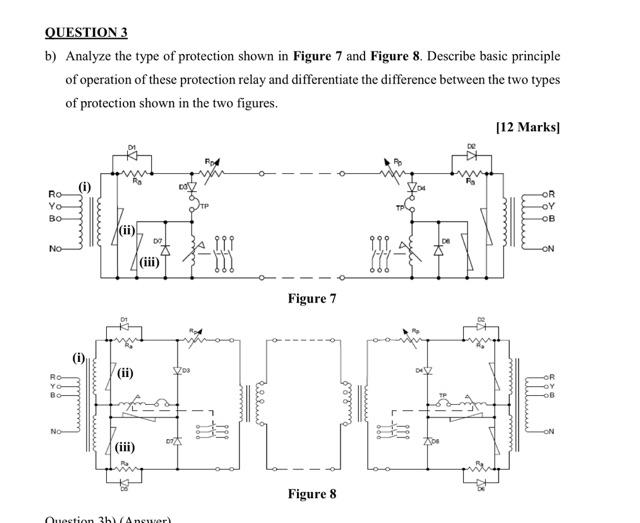 Solved QUESTION 3 B) Analyze The Type Of Protection Shown In | Chegg.com