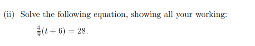 Solved Can you please solve the below equation and explain | Chegg.com