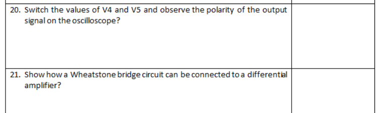 Solved Part B: Operational Amplifiers Circuits: | Chegg.com