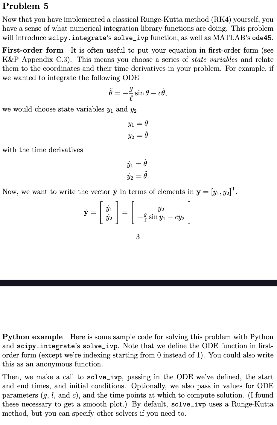 Assignment In The Previous Problem You Derived Th Chegg Com