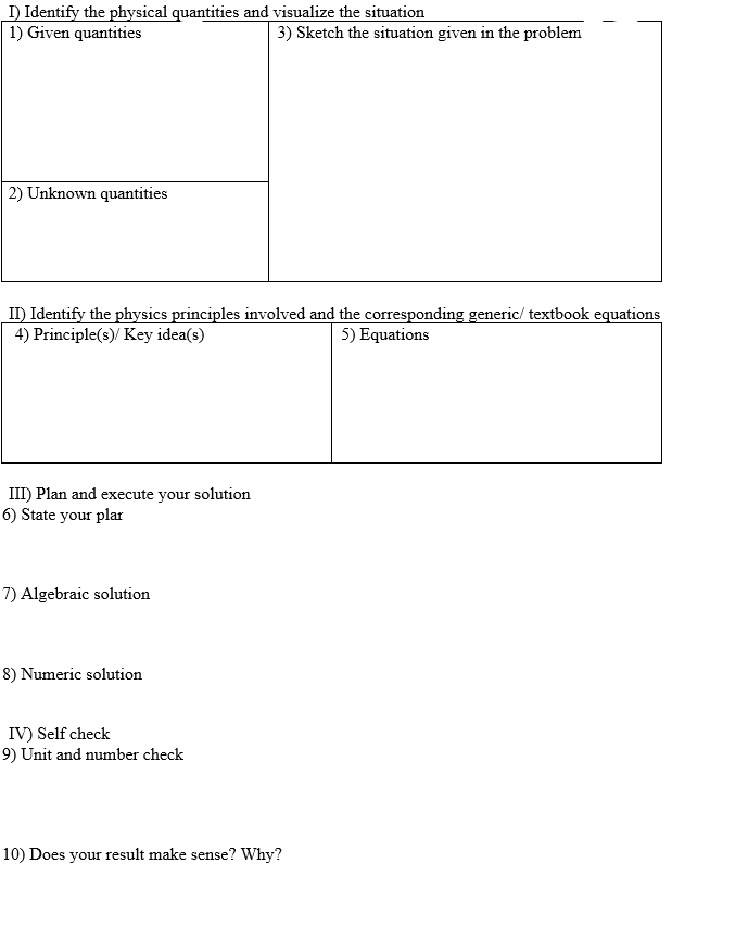 Solved I Identify The Physical Quantities And Visualize The Chegg Solved I Identify The Physical Quantities And Visualize The Chegg