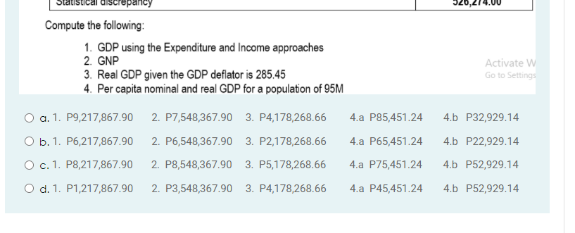 Solved National Income Accounting: Assume That The Figures | Chegg.com