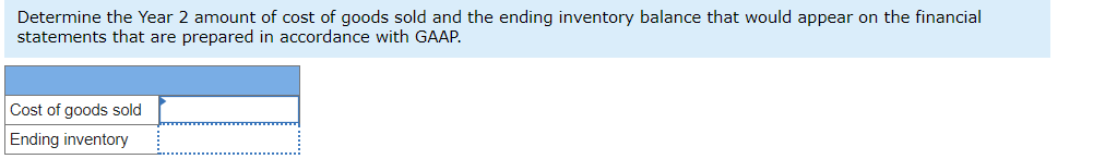 Solved During Year 2, Fanning Manufacturing Company incurred