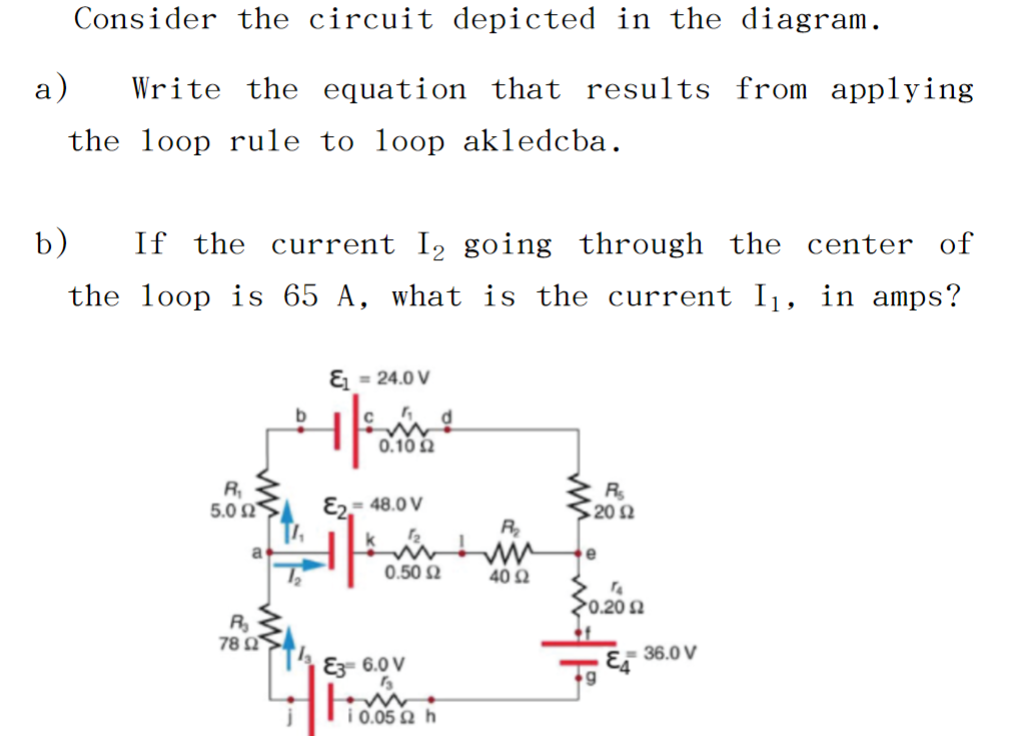 Solved Consider the circuit depicted in the diagram.a) | Chegg.com