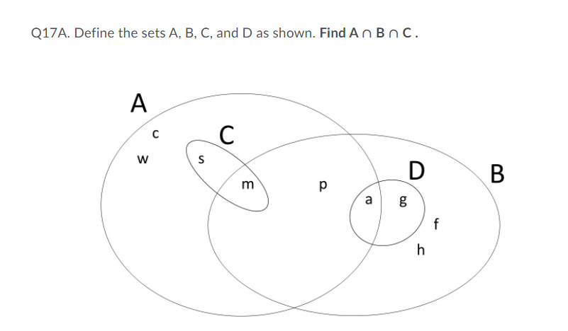 Solved *express The Set Using Roster Notation And With 