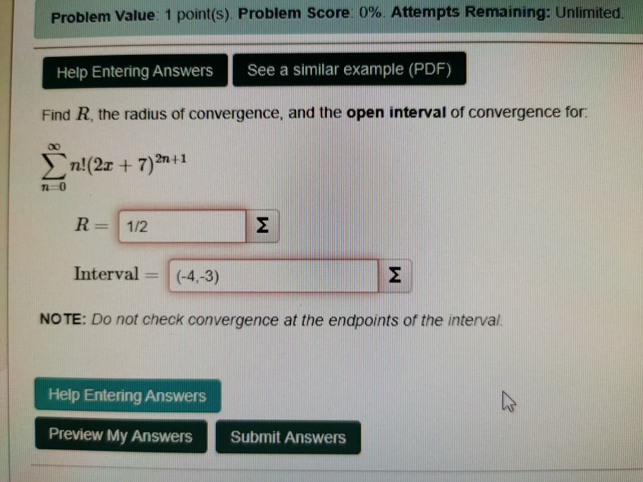Solved Problem Value 1 point(s). Problem Score 0%. Attempts | Chegg.com