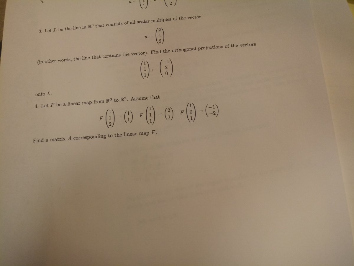 vector form of a line in r3