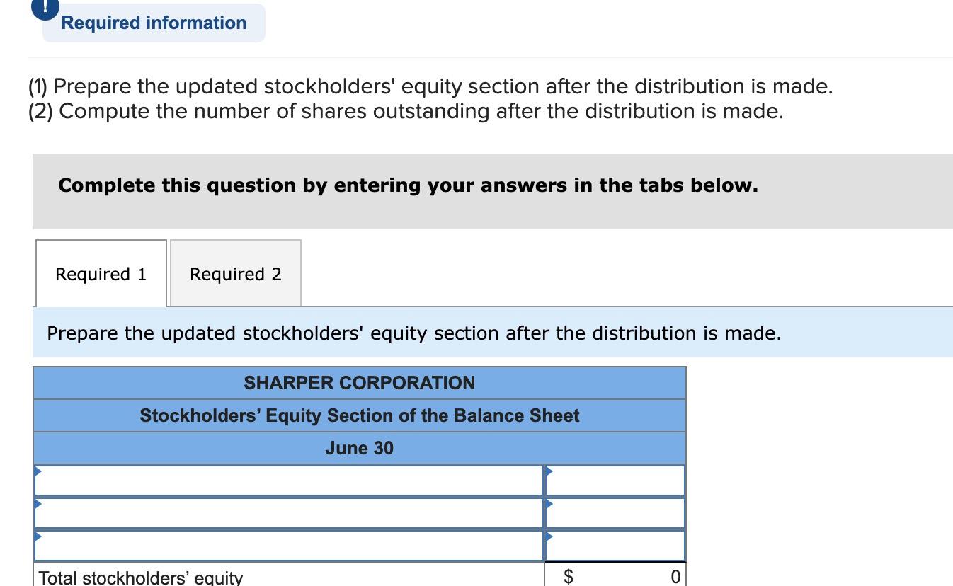 Solved Required information Use the following information | Chegg.com