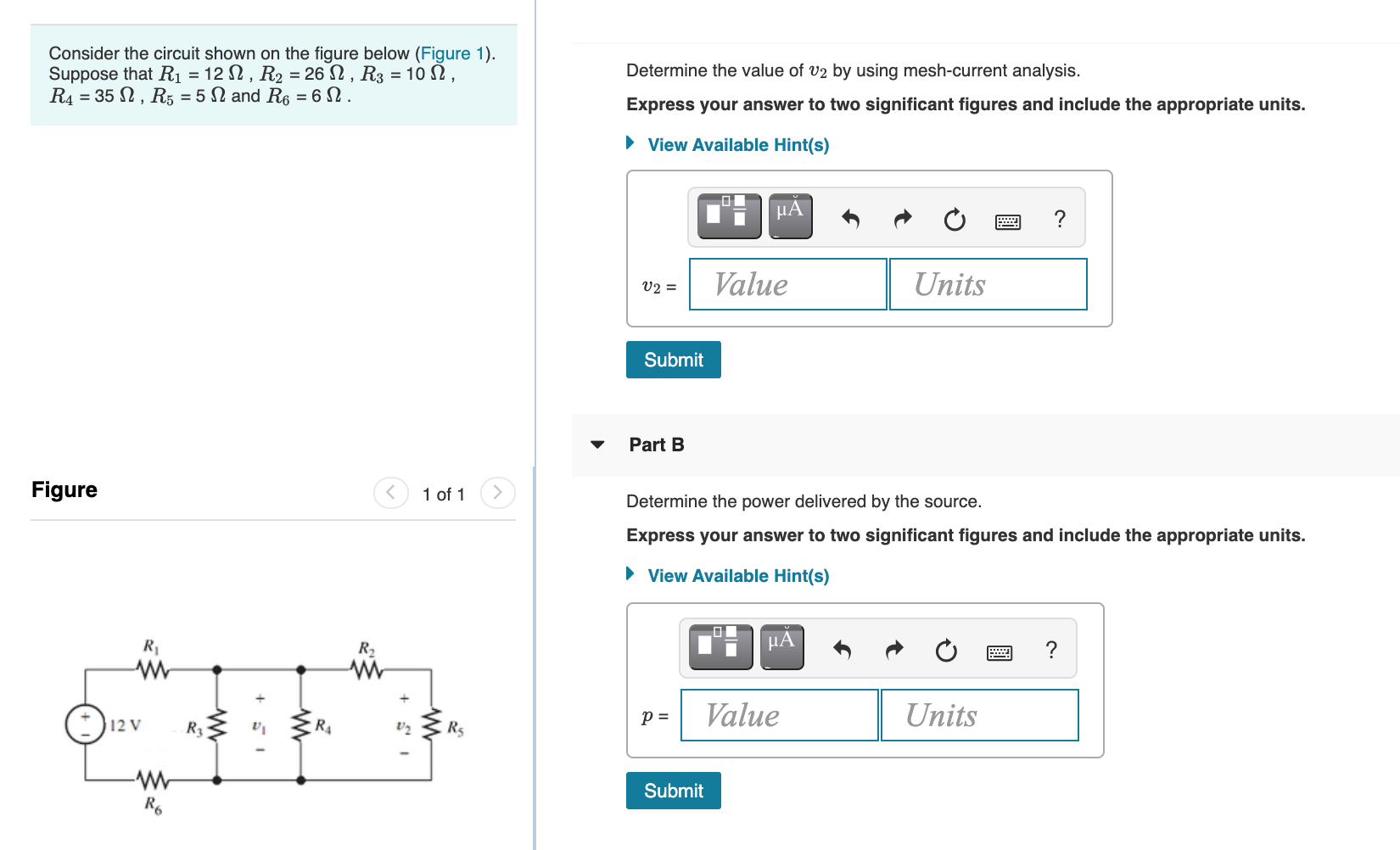 Solved Consider The Circuit Shown On The Figure Below | Chegg.com