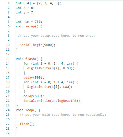 Solved The Arduino uses the macros HIGH to represent 0x01, | Chegg.com