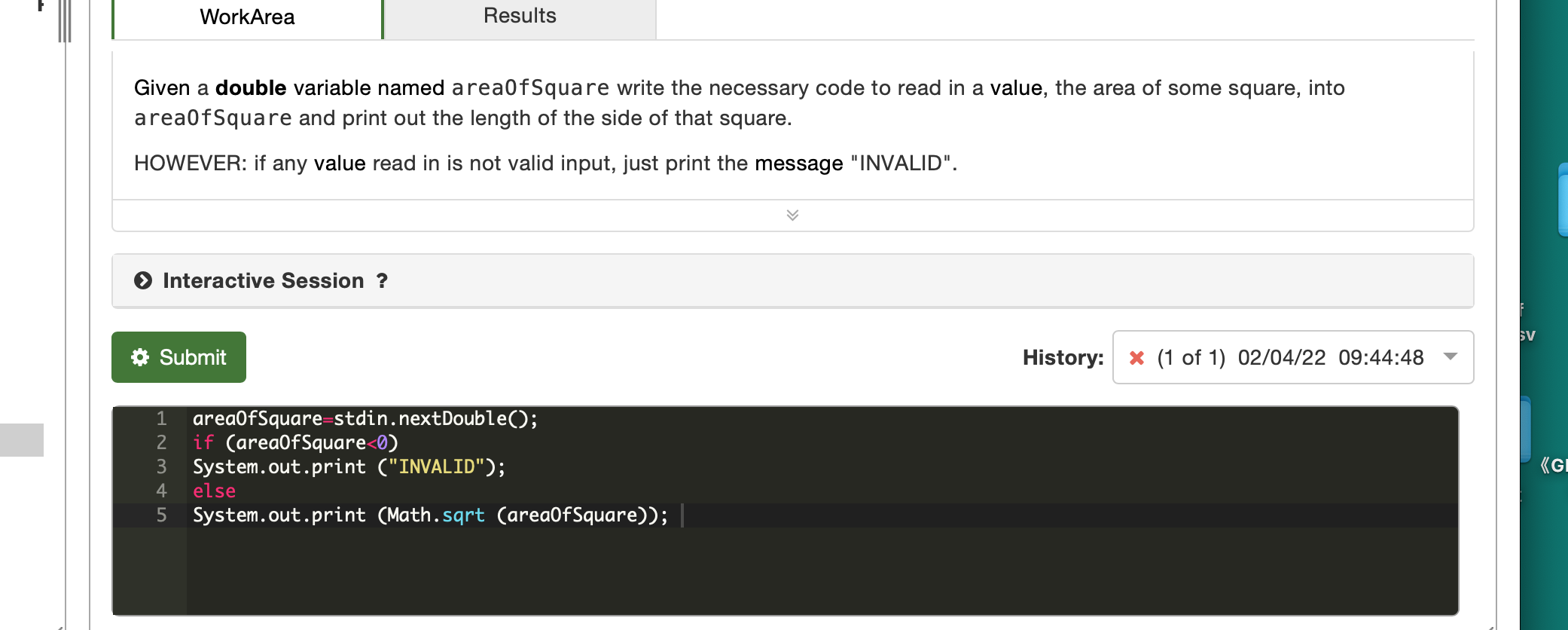 solved-work-area-results-given-a-double-variable-named-chegg