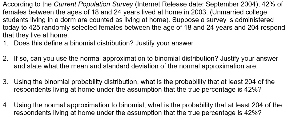 Solved According To The Current Population Survey (Internet | Chegg.com