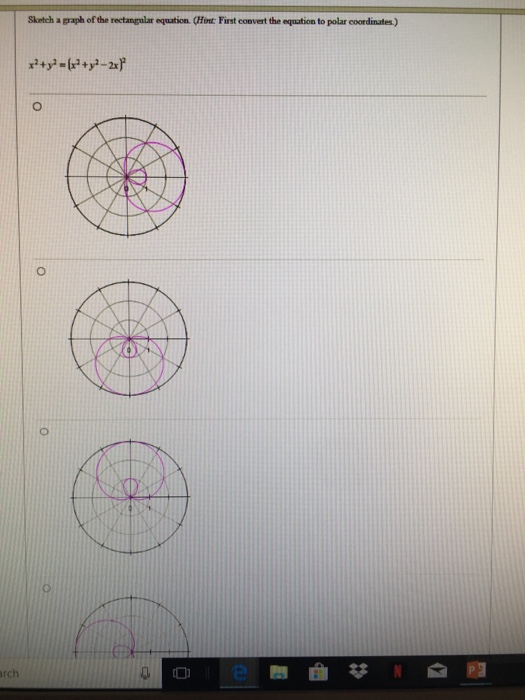 Solved Sketch a graph of the rectangular equation Hint: | Chegg.com