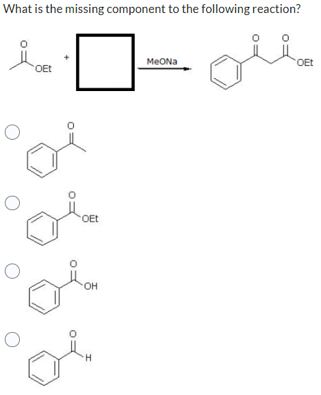 Solved What is the missing component to the following | Chegg.com
