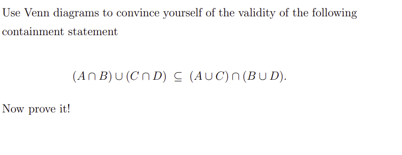 Do Element Chasing Proofs Show That An Element Is In Chegg Com