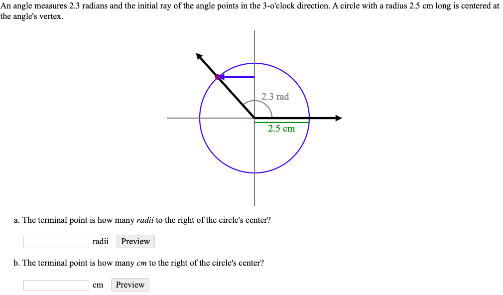 solved-an-angle-measures-2-3-radians-and-the-initial-ray-of-chegg