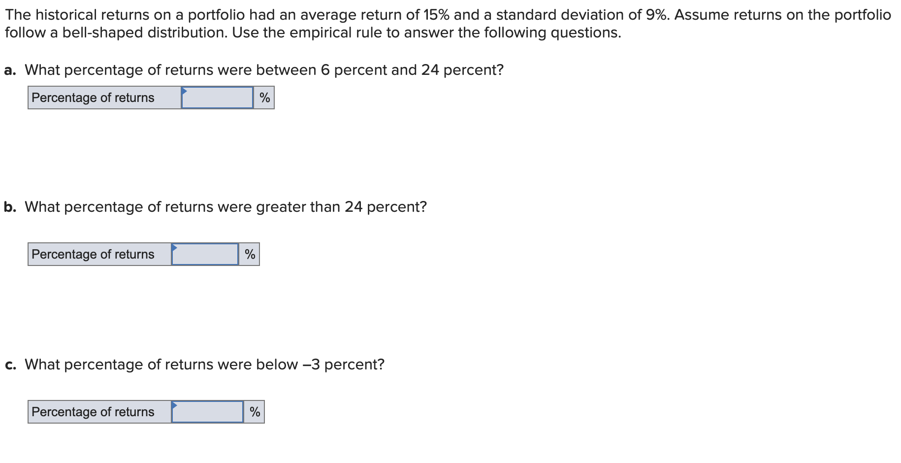 solved-the-historical-returns-on-a-portfolio-had-an-average-chegg