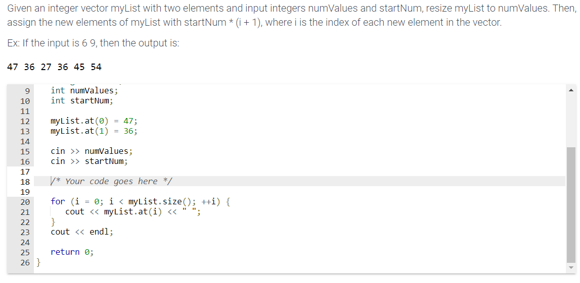 solved-given-an-integer-vector-mylist-with-two-elements-and-chegg