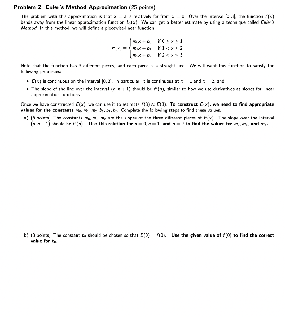 Solved We Are Given The Following Information About A | Chegg.com