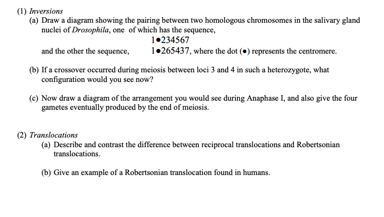 Solved Please Answer ALL The Following Questions! :) | Chegg.com