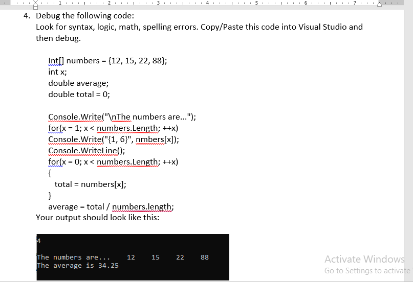 Solved I need help in c# in visual studio. Please do | Chegg.com