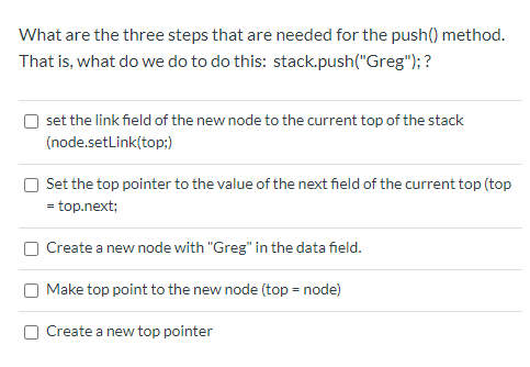 Solved Now, given the same Node declaration of Node as in | Chegg.com