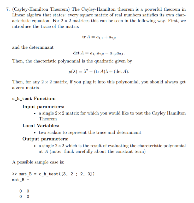 Solved Please use MATLAB and explain how to input code. I | Chegg.com