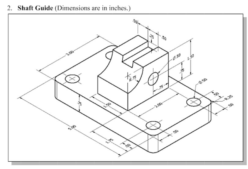 Solved build this model in solidworks and assaign AISI 304 | Chegg.com